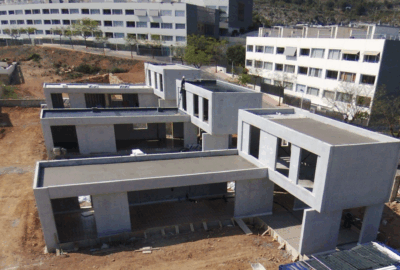 foto casa de hormigón