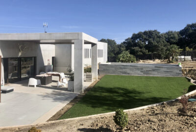 foto casa de hormigón